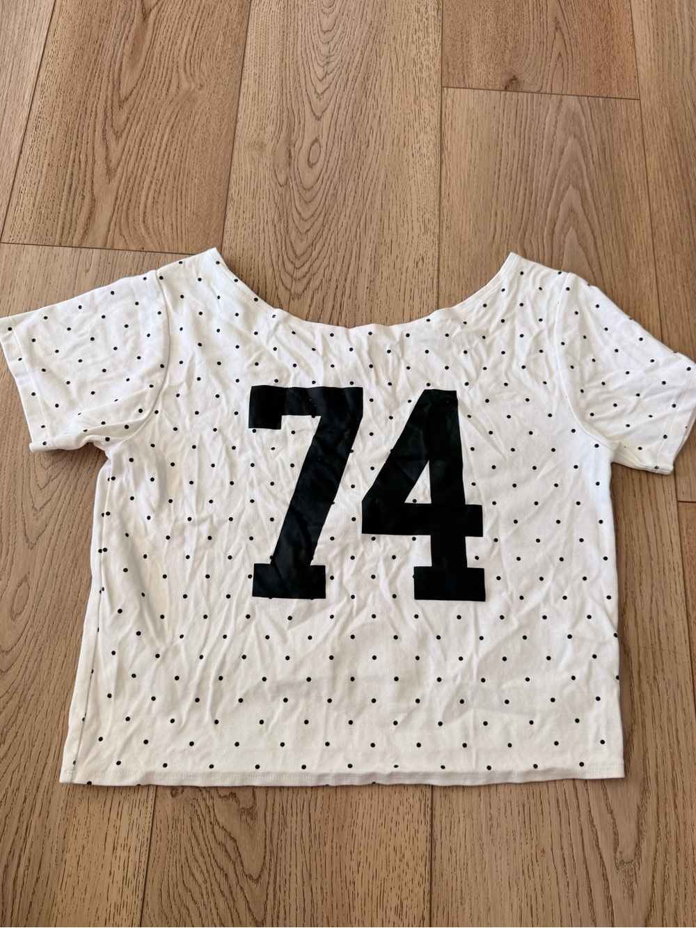cotton on polka dot top